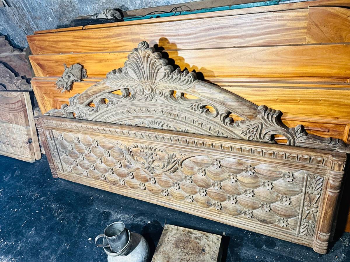 Wooden Bed-160
