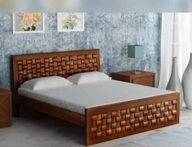 Wooden Bed-107