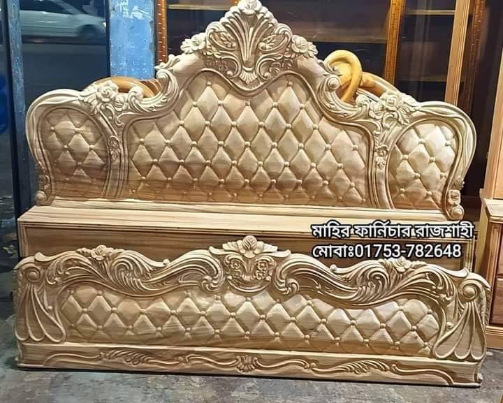 Wooden Bed-131