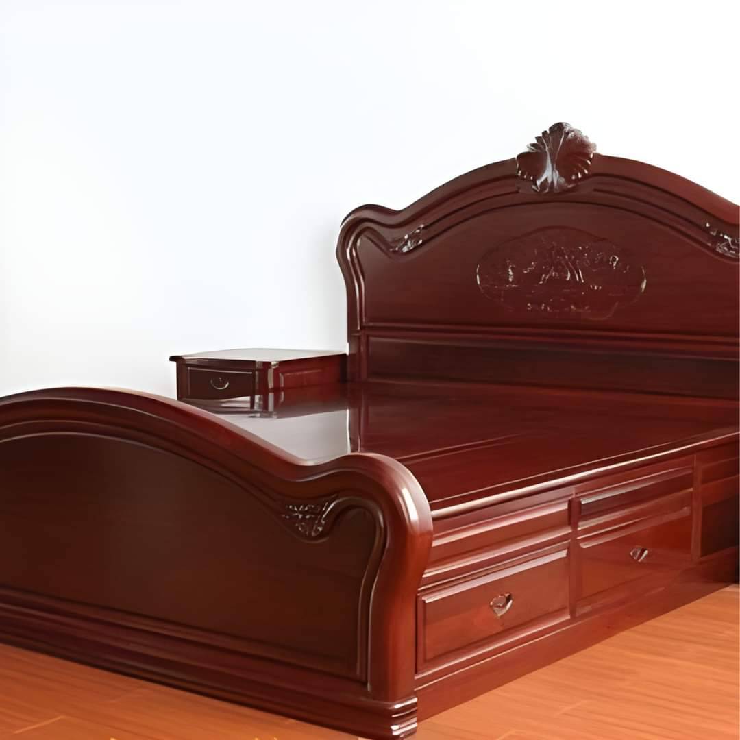 Wooden Bed-141
