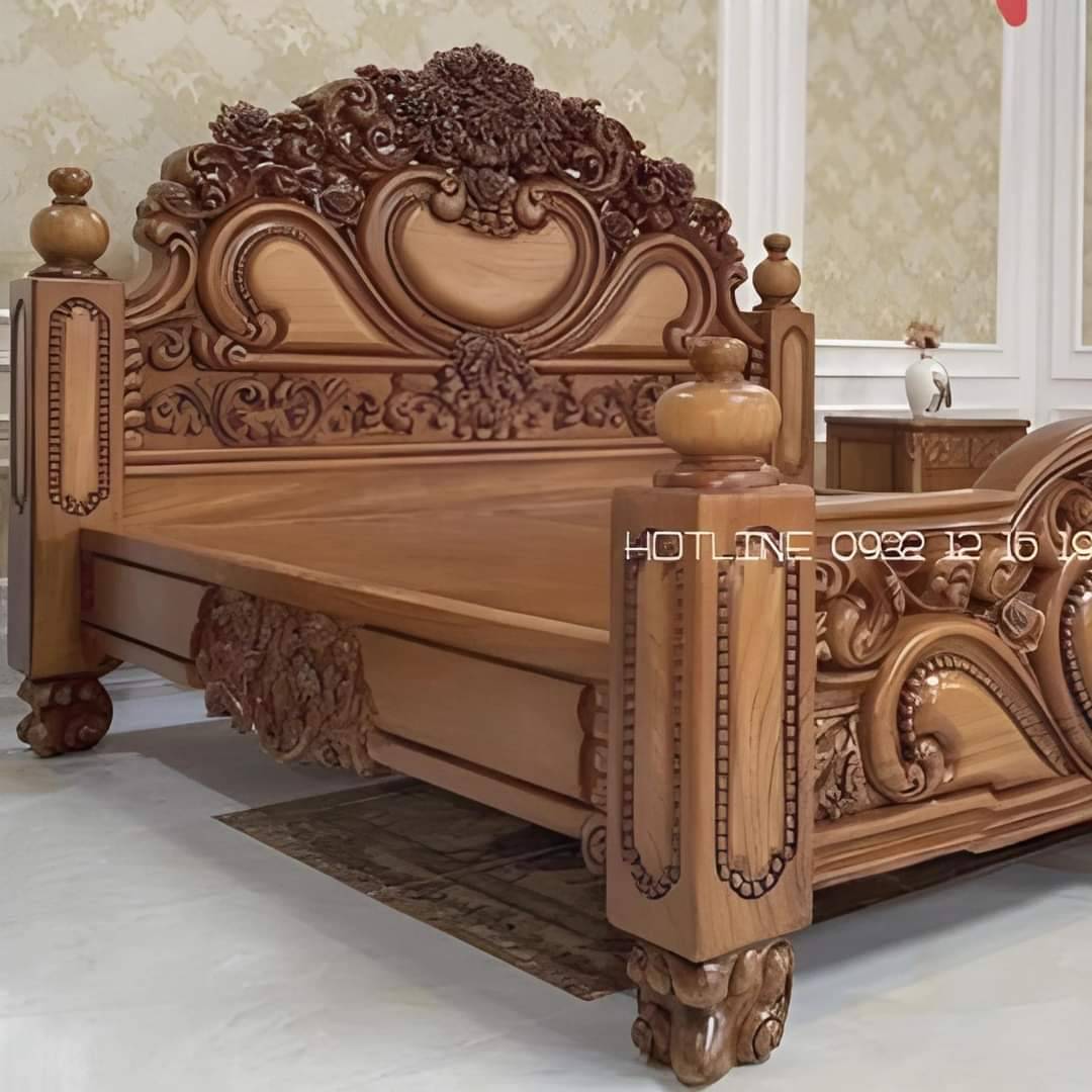Wooden Bed-144