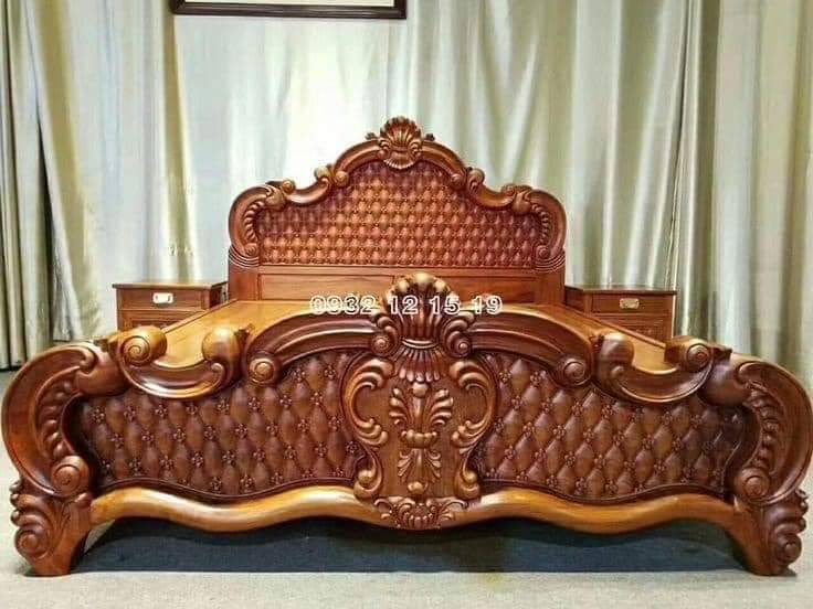 Wooden Bed-151