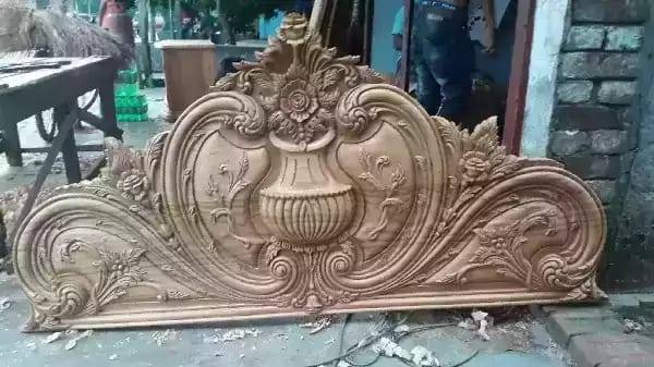 Wooden Bed-152