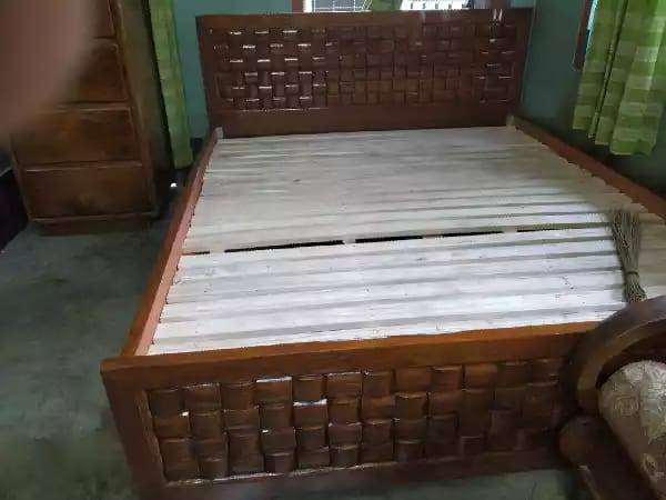 Wooden Bed-158