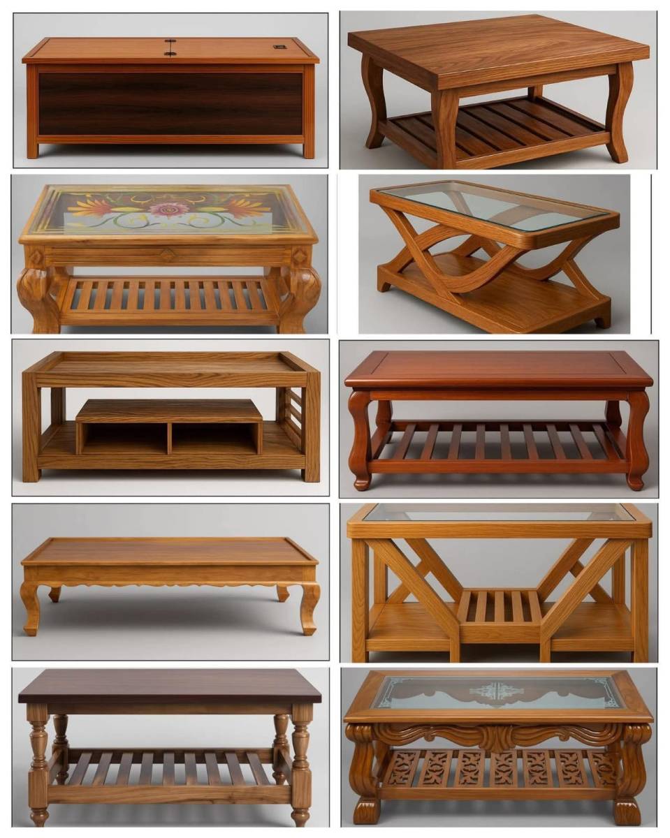 Wooden Sofa Table-C17