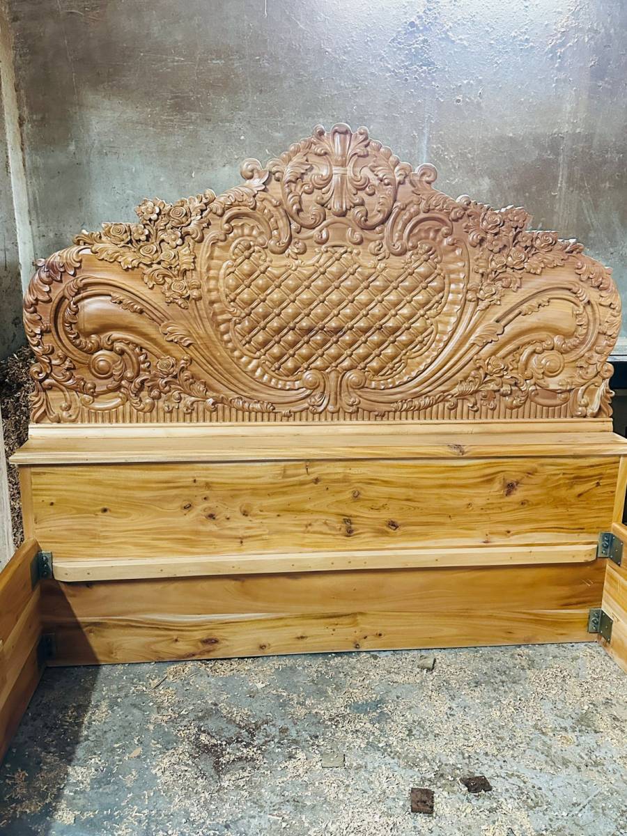 Wooden Bed-101